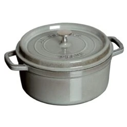 Staub 5.5 Qt. Round Cocotte/Dutch Oven | Graphite Grey