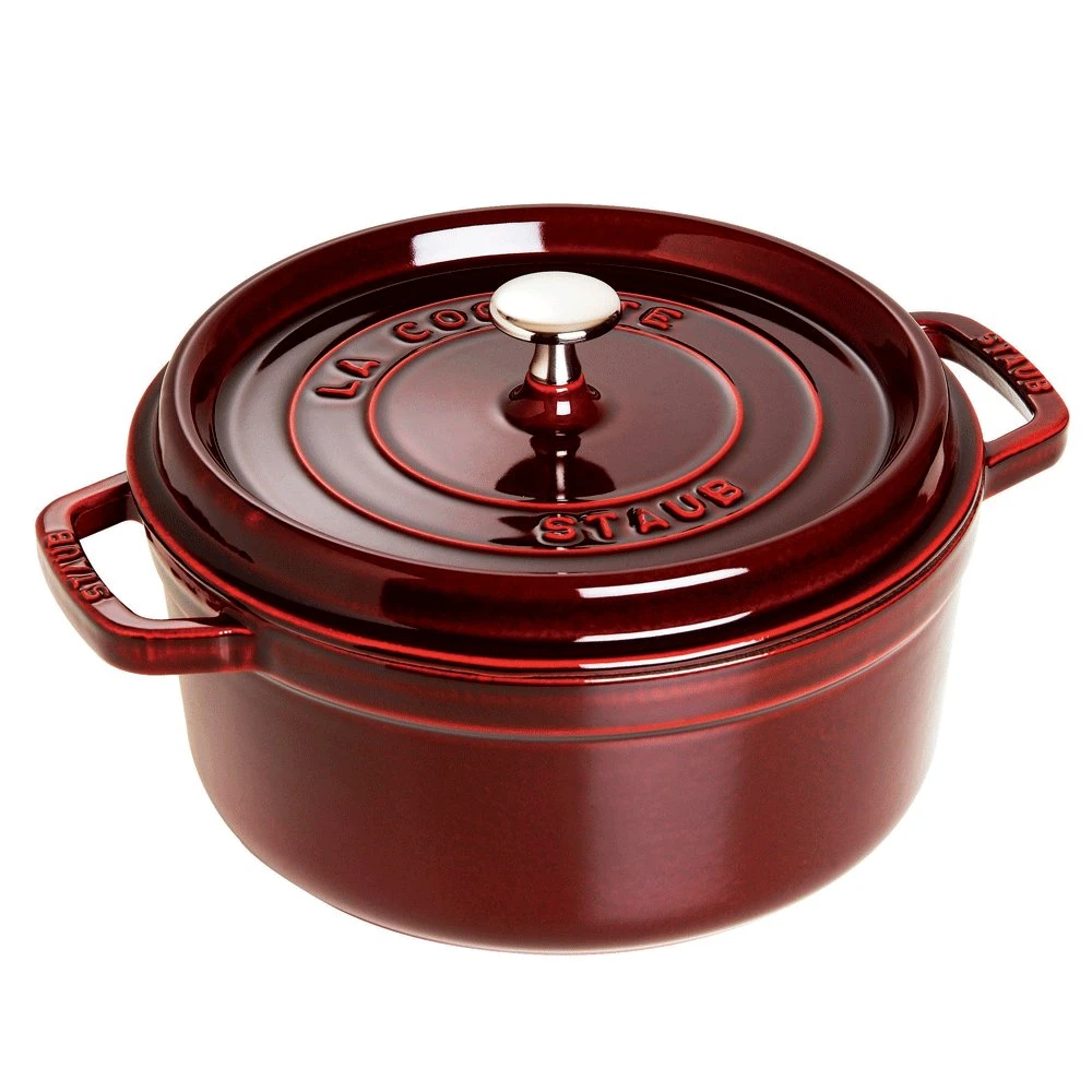 Staub 9 Qt. Round Cocotte/Dutch Oven | Multiple Colors Available 1 Staub 9 Qt. Round Cocotte/Dutch Oven | Multiple Colors Available