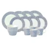 Royal Doulton Pacific Dots 16 Piece Dinnerware Set
