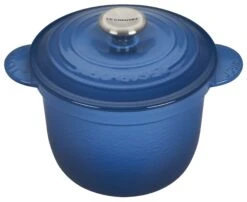 Le Creuset Cast Iron Rice Pot | Marseille Blue