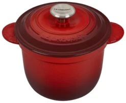 Le Creuset Cast Iron Rice Pot | Cerise/Cherry Red