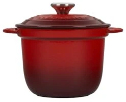 Le Creuset Cast Iron Rice Pot | Cerise/Cherry Red -Kitchen Supplies rs10463 ls4101s 1867ss 2