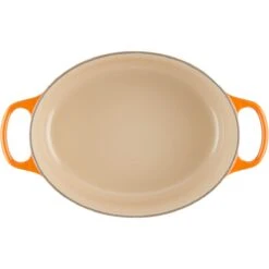 Le Creuset 5 Qt. Oval Signature Dutch Oven With Stainless Steel Knob | Flame Orange -Kitchen Supplies rs11945 lc 20191021 fr ps 00008s 1