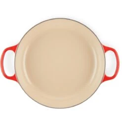 Le Creuset 3.5 Qt. Signature Enameled Cast Iron Braiser With Stainless Steel Knob | Cerise/Cherry Red 12 Le Creuset 3.5 Qt. Signature Enameled Cast Iron Braiser With Stainless Steel Knob | Cerise/Cherry Red -Kitchen Supplies rs11982 lc 20191015 fr ps 00016