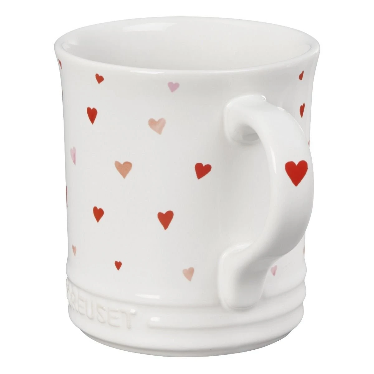 Le Creuset L'Amour Collection 14oz Mug With Heart Applique | White 2 Le Creuset L'Amour Collection 14oz Mug With Heart Applique | White - Image 2
