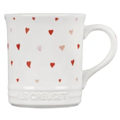 Le Creuset L'Amour Collection 14oz Mug With Heart Applique | White 8 Le Creuset L'Amour Collection 14oz Mug With Heart Applique | White -Kitchen Supplies rs13506 pg90033ah 0016 2 1