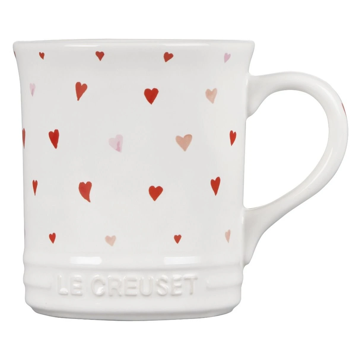 Le Creuset L'Amour Collection 14oz Mug With Heart Applique | White 3 Le Creuset L'Amour Collection 14oz Mug With Heart Applique | White - Image 3