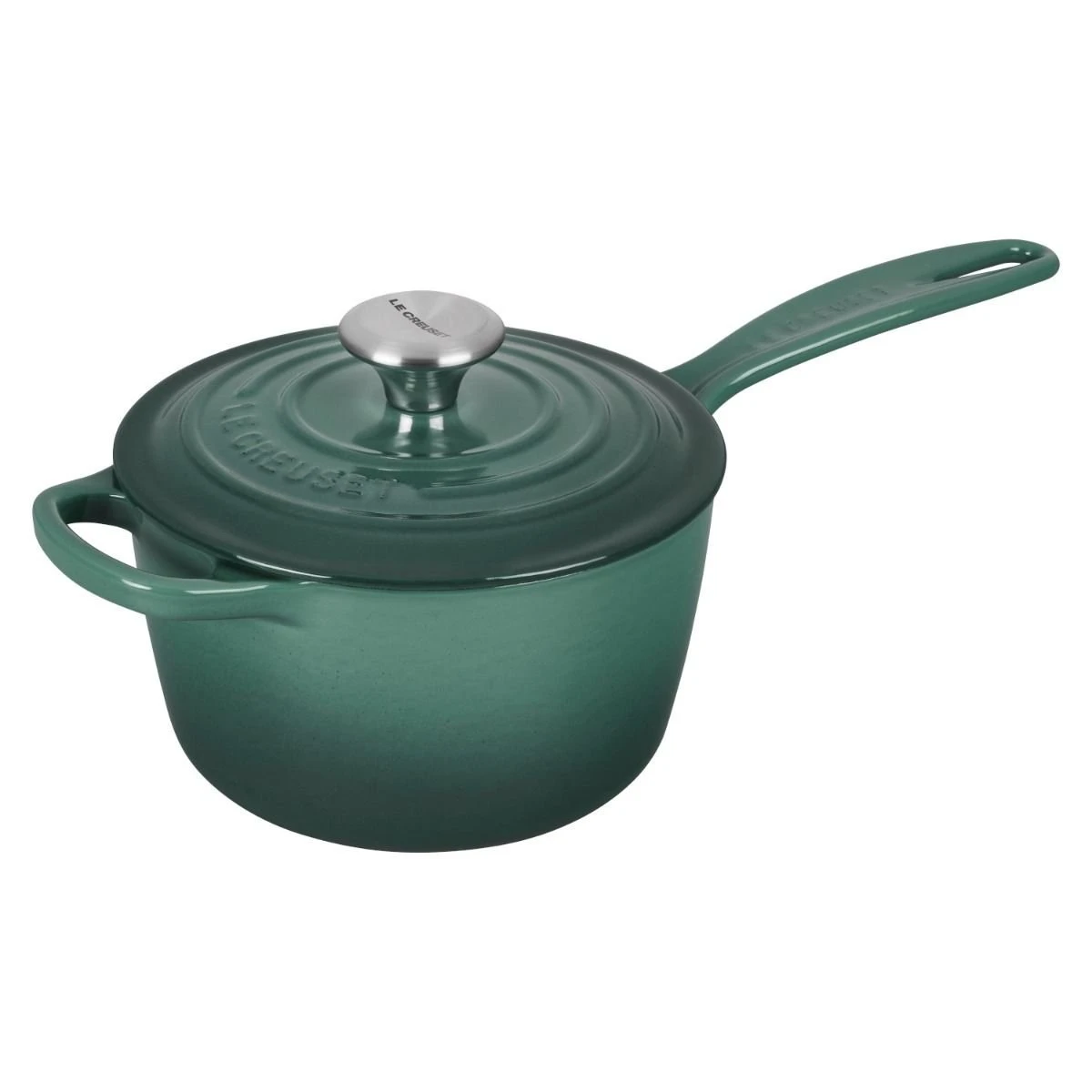 Le Creuset 1.75 Qt. Signature Enameled Cast Iron Saucepan With Stainless Steel Knob | Artichaut 1 Le Creuset 1.75 Qt. Signature Enameled Cast Iron Saucepan With Stainless Steel Knob | Artichaut