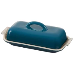 Le Creuset Heritage Butter Dish | Deep Teal