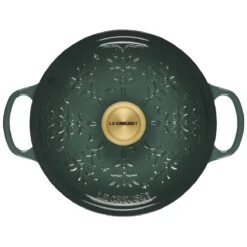 Le Creuset 4.5 Qt. Signature Dutch Oven | Noel (Artichaut) -Kitchen Supplies rs17390 tree embossed rdo artichaut 3 copy