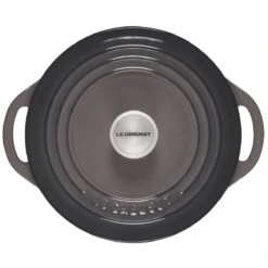 Le Creuset 2.75 Qt. Shallow Round Dutch Oven | Oyster -Kitchen Supplies rs18428 l2545 227fss 3