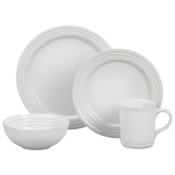 Le Creuset 16-Piece Dinnerware Set | White