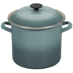 Le Creuset 8 Qt. Stock Pot | Sea Salt