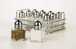 RSVP Salt And Pepper Shakers W/ Rack