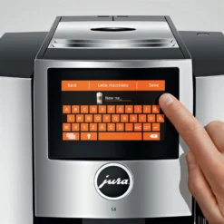 Jura S8 Multifunction Automatic Coffee & Espresso Machine | Chrome -Kitchen Supplies s8 emo cr screen program en print eng 20201