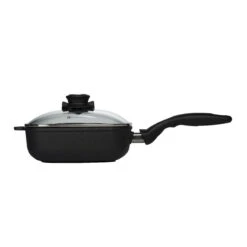 Swiss Diamond | XD Square Sauté Pan With Lid - 8" X 8" (2.1 Qt.) -Kitchen Supplies saute2