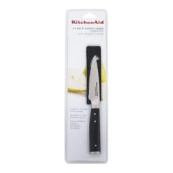 KitchenAid Gourmet Forged 3.5" Paring Knife With Sheath | Serrated 7 KitchenAid Gourmet Forged 3.5" Paring Knife With Sheath | Serrated -Kitchen Supplies serrated package