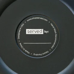 Served Small Serving Bowl (.625 Quart) | Caviar -Kitchen Supplies served small bowl caviar label 2