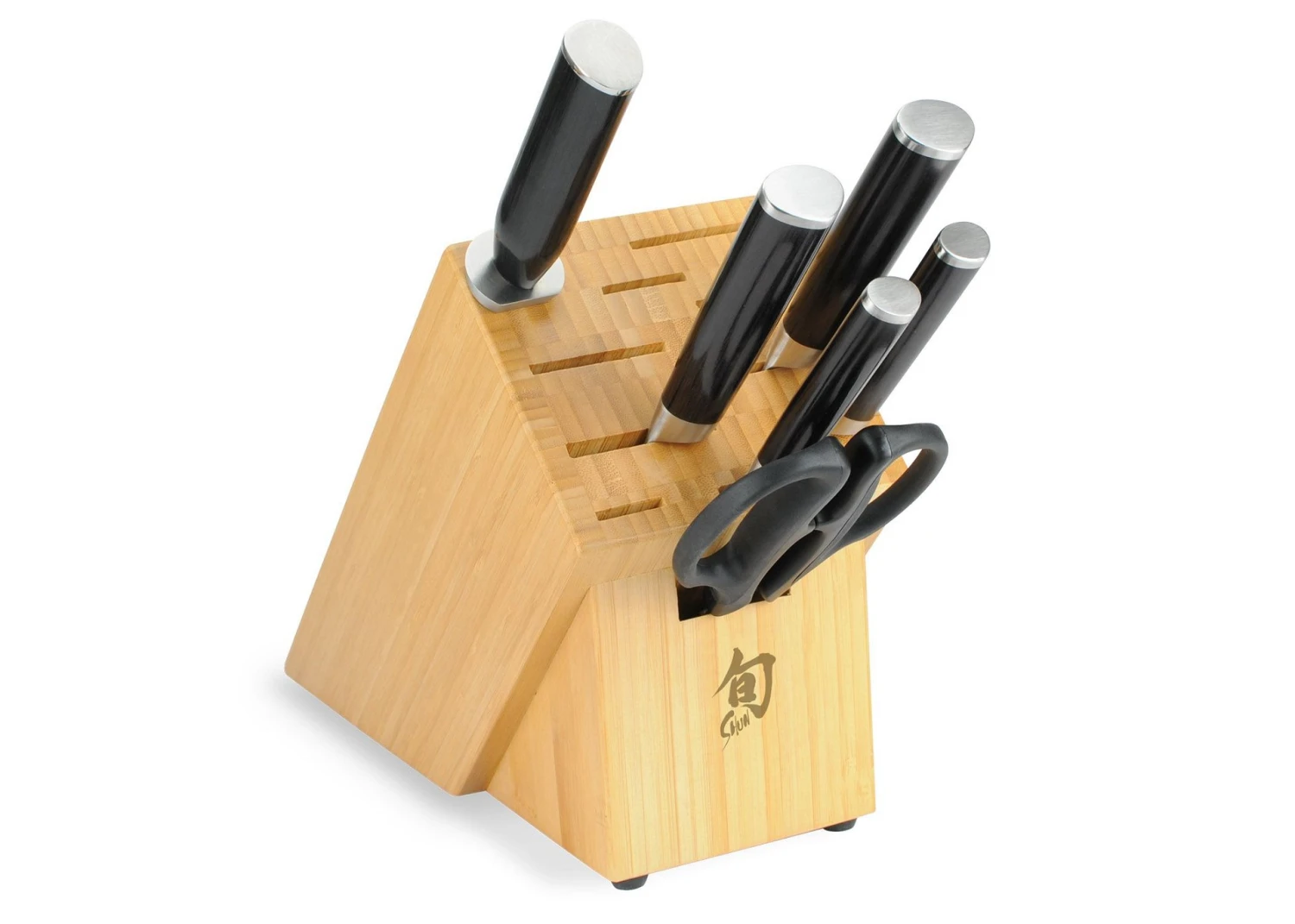Shun Classic Series 7-Piece Knife Block Set 1 Shun Classic Series 7-Piece Knife Block Set
