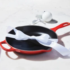 Le Creuset 10.25" Signature Enameled Cast Iron Skillet | Cerise/Cherry Red -Kitchen Supplies skill1