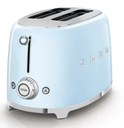 SMEG 2-Slice Toaster | Pastel Blue