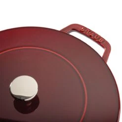 Staub 3.75 Qt. Essential French Oven | Grenadine 8 Staub 3.75 Qt. Essential French Oven | Grenadine -Kitchen Supplies staub cast iron 4 qt essential f 5 1