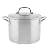 KitchenAid Stainless Steel 3-Ply Base Stockpot With Lid | 8 Qt.