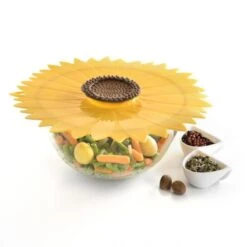 Charles Viancin Silicone Lid | 6" Sunflower -Kitchen Supplies sunflower life 3