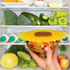 Charles Viancin Silicone Lid | 6" Sunflower -Kitchen Supplies sunflower life 7