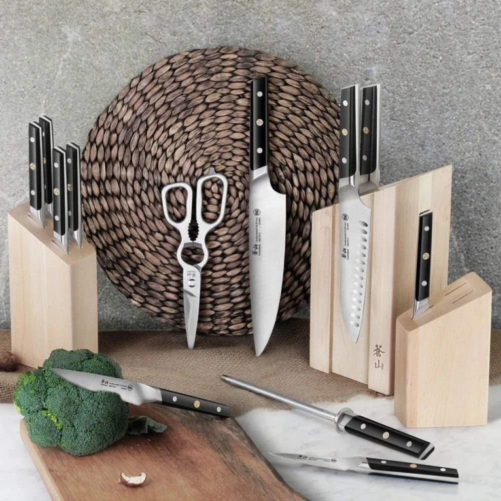 Cangshan Cutlery TC Series Denali 14-Piece Magnetic Knife Block Set 6 Cangshan Cutlery TC Series Denali 14-Piece Magnetic Knife Block Set - Image 6