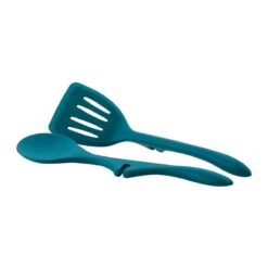 Rachael Ray 8-Piece Enameled Stacking Cookware Set | Teal Shimmer -Kitchen Supplies teal13