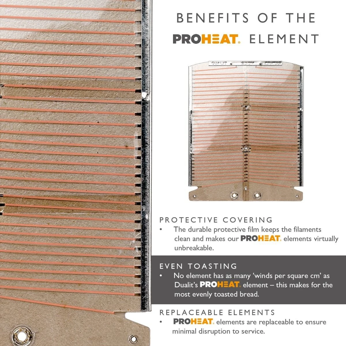 Dualit NewGen Classic 4-Slice Toaster | Matte Black 5 Dualit NewGen Classic 4-Slice Toaster | Matte Black - Image 5