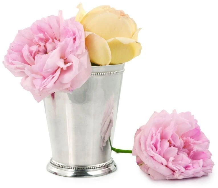 True Brands 16oz Old Kentucky Silver Plated Copper Mint Julep Cup 3 True Brands 16oz Old Kentucky Silver Plated Copper Mint Julep Cup - Image 3