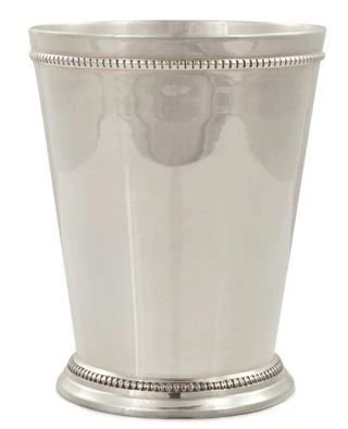 True Brands 16oz Old Kentucky Silver Plated Copper Mint Julep Cup 2 True Brands 16oz Old Kentucky Silver Plated Copper Mint Julep Cup - Image 2