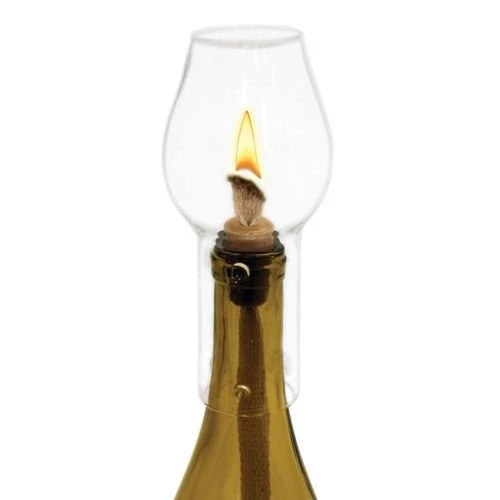 True Brands Hurricane Wine Bottle Lamp 1 True Brands Hurricane Wine Bottle Lamp