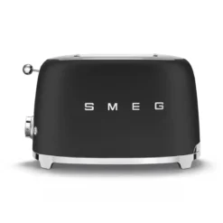 SMEG 2-Slice Toaster | Matte Black -Kitchen Supplies tsf01blmus 4