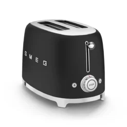 SMEG 2-Slice Toaster | Matte Black -Kitchen Supplies tsf01blmus 6