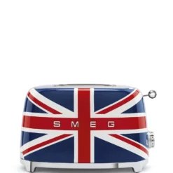 SMEG 2-Slice Toaster | Union Jack -Kitchen Supplies tsf01ujus union jack 2 slice toaster