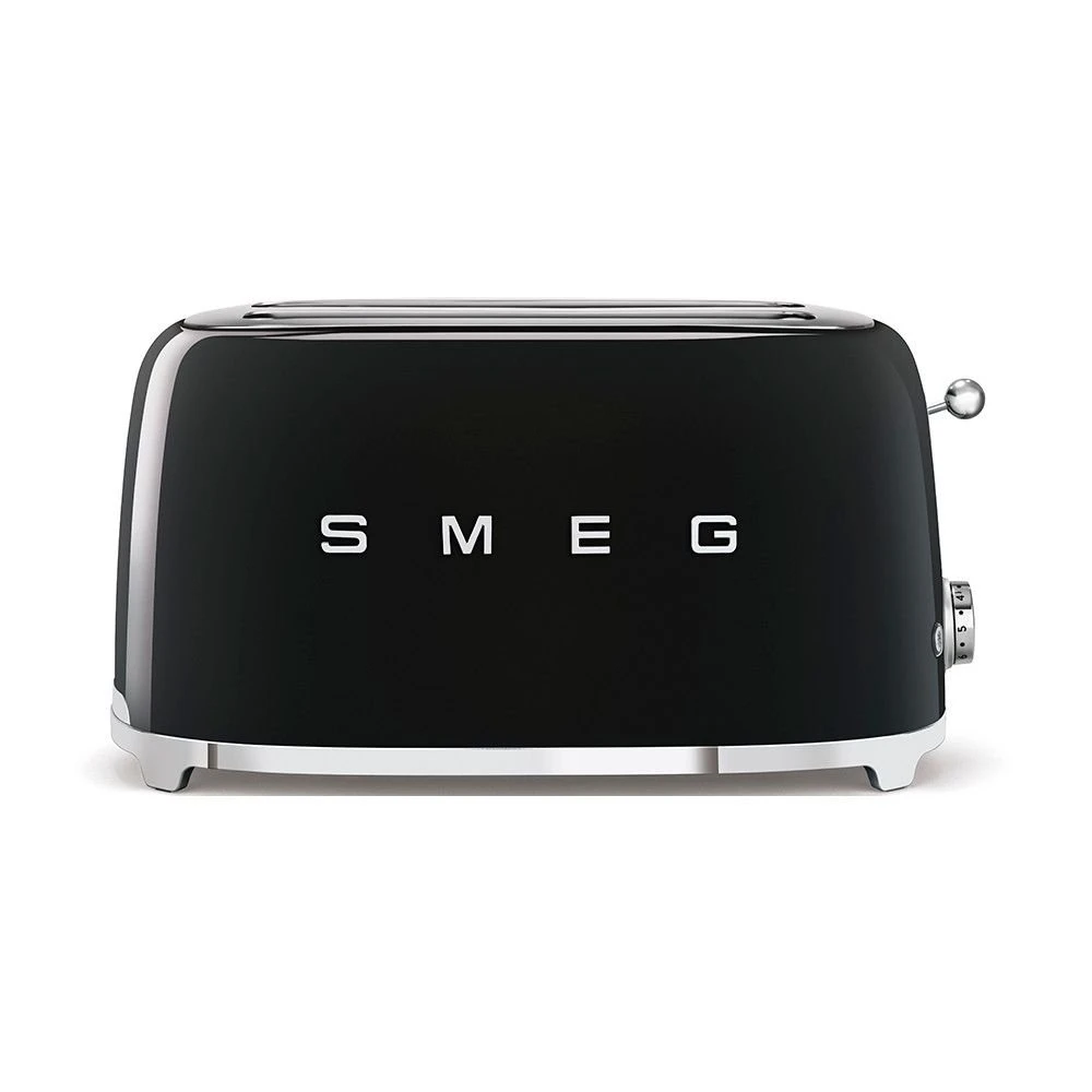 SMEG 4-Slice Toaster | Black 1 SMEG 4-Slice Toaster | Black