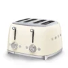 SMEG 4-Slot Toaster | Cream