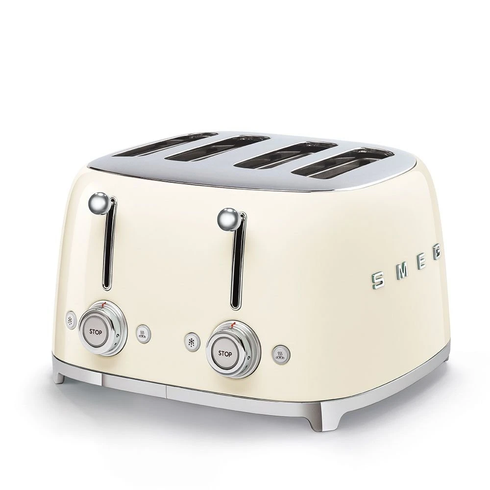 SMEG 4-Slot Toaster | Cream 1 SMEG 4-Slot Toaster | Cream