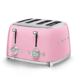 SMEG 4-Slot Toaster | Pink