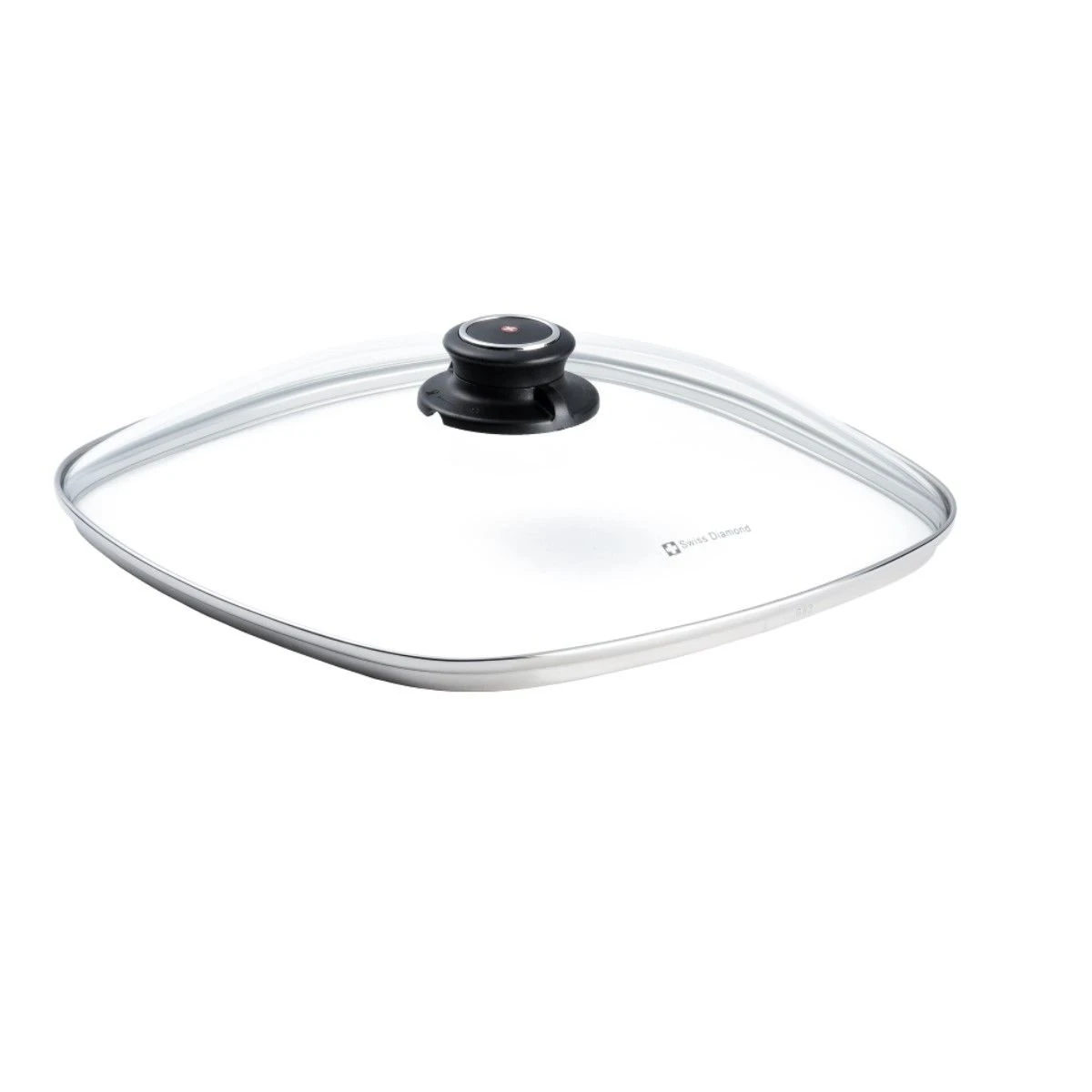 Swiss Diamond | Square Tempered Glass Lid - 8" X 8" 1 Swiss Diamond | Square Tempered Glass Lid - 8" X 8"