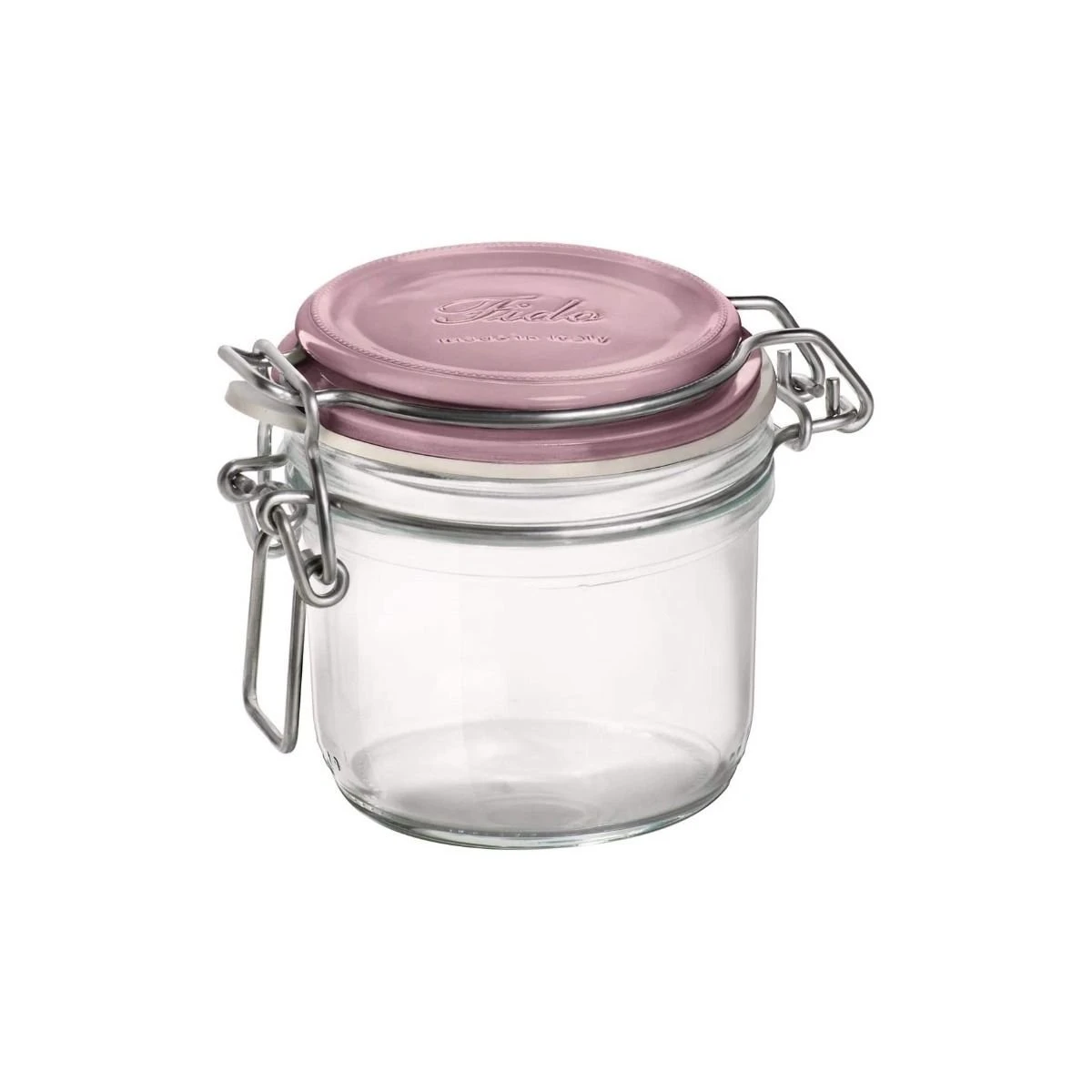 Bormioli Rocco 6.75oz Swing Top Fido Jar | Violet Top 1 Bormioli Rocco 6.75oz Swing Top Fido Jar | Violet Top