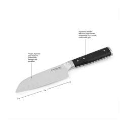 KitchenAid Gourmet Forged 5" Santoku Knife With Sheath -Kitchen Supplies web photo editor