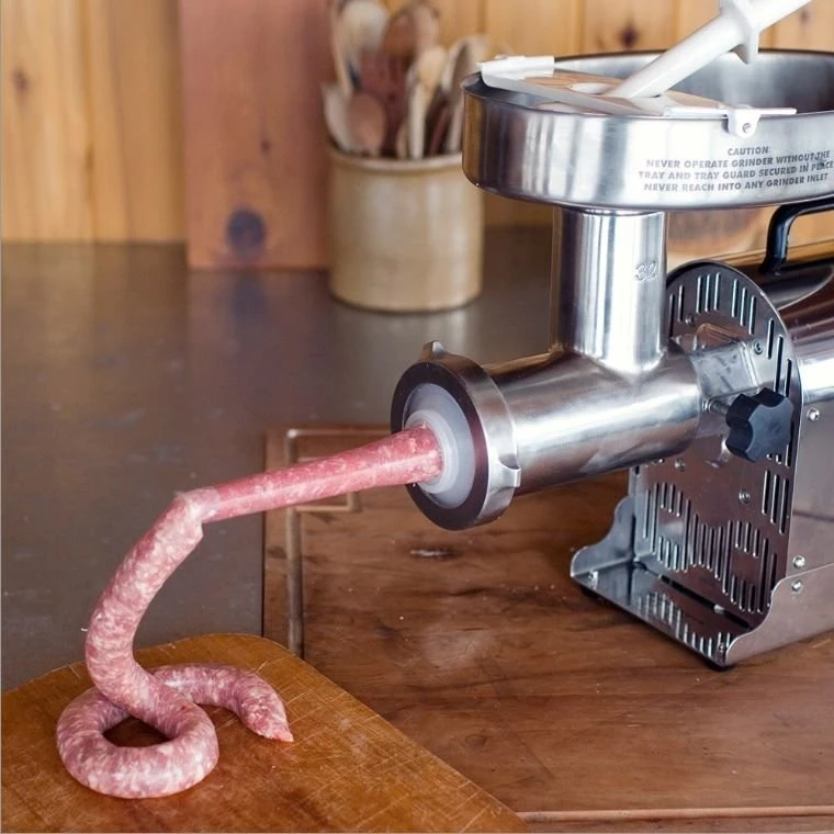 Weston #22 Pro Series Meat Grinder & Sausage Stuffer: 1120 Watts, 1.5 HP 2 Weston #22 Pro Series Meat Grinder & Sausage Stuffer: 1120 Watts, 1.5 HP - Image 2