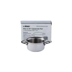 Winco Stainless Steel Mini Casserole | 15oz 7 Winco Stainless Steel Mini Casserole | 15oz -Kitchen Supplies winco dccr 3s 4