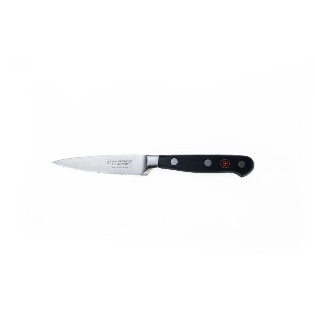 Wusthof Classic 3.5" Paring Knife | Fully Serrated 1 Wusthof Classic 3.5" Paring Knife | Fully Serrated