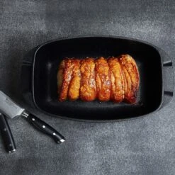 Swiss Diamond | XD Roaster With Lid - 13" X 8" (5.3 Quart) -Kitchen Supplies xd61033cv3