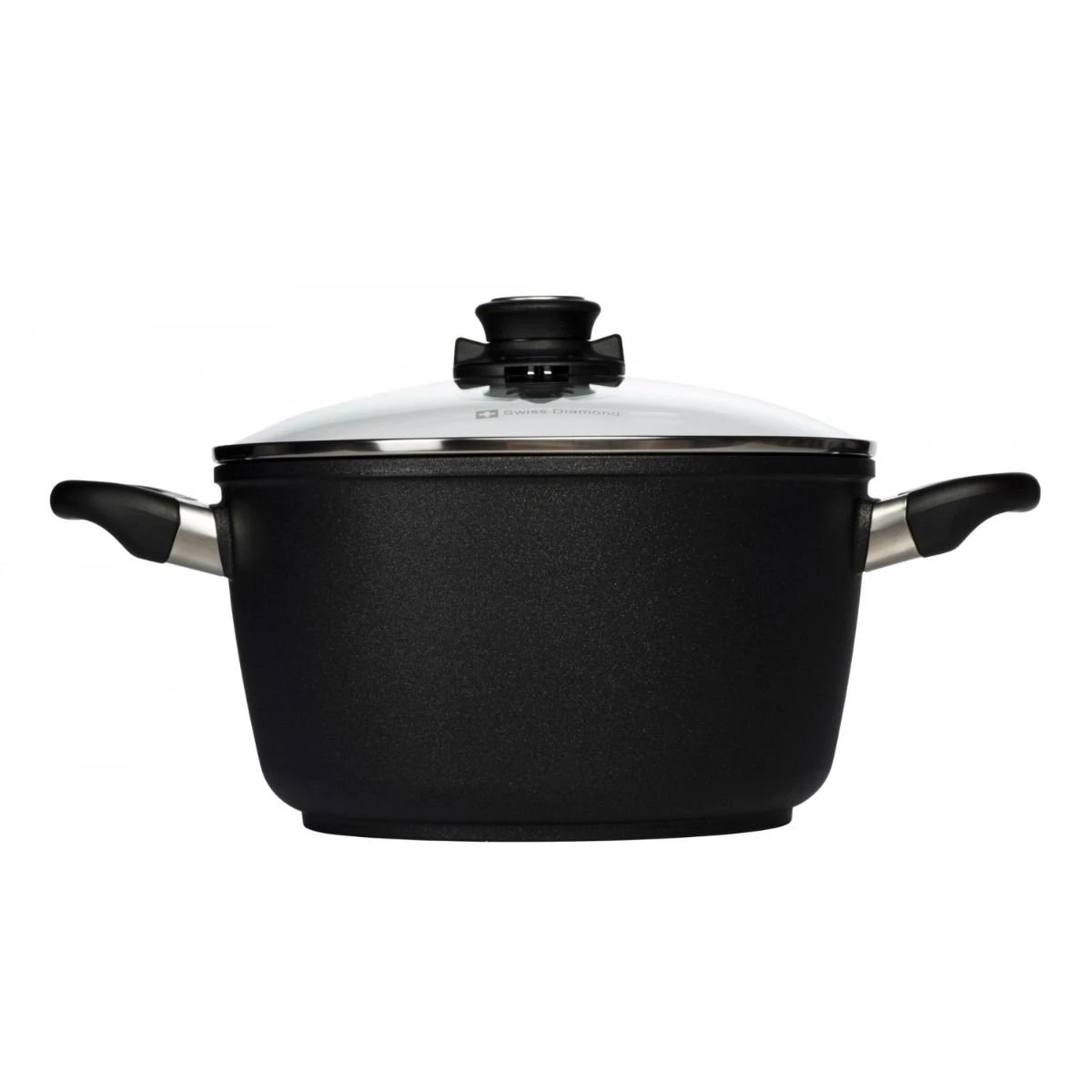 Swiss Diamond | XD Soup Pot With Lid - 9.5" (5.5 Quart) 2 Swiss Diamond | XD Soup Pot With Lid - 9.5" (5.5 Quart) - Image 2